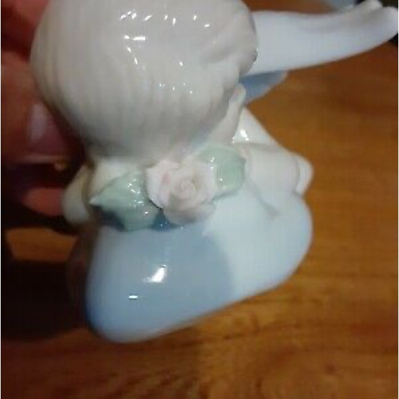 Dream Angels Ceramic “SWEET DREAMS”•Russ Berrie•  Cherub/Angel Figurine. 5.25” - Picture 5 of 7
